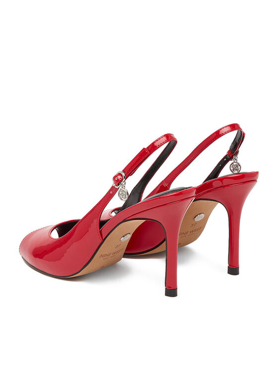 Nine West Nine West Sandały EO-TS6376-01 Czerwony ciemny