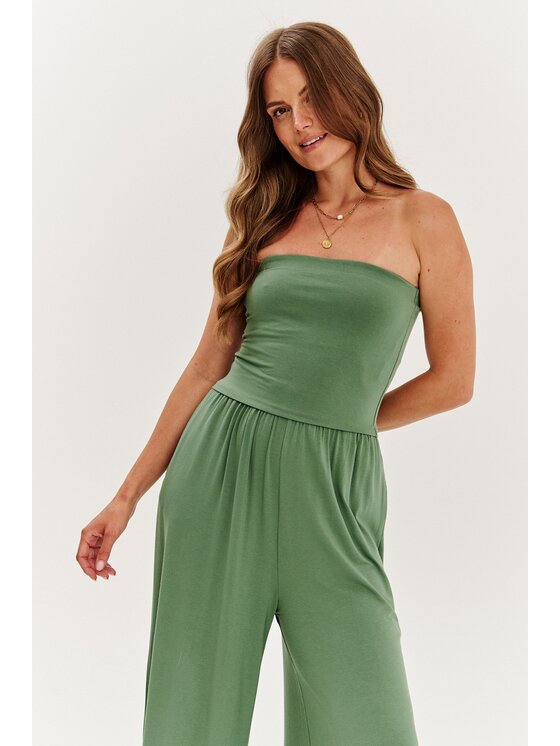 NAOKO NAOKO Top Mint Breeze Modrá Regular Fit