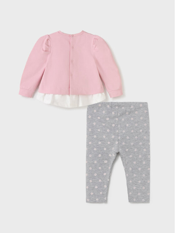 Completo maglietta e leggings 2721 Rosa Regular