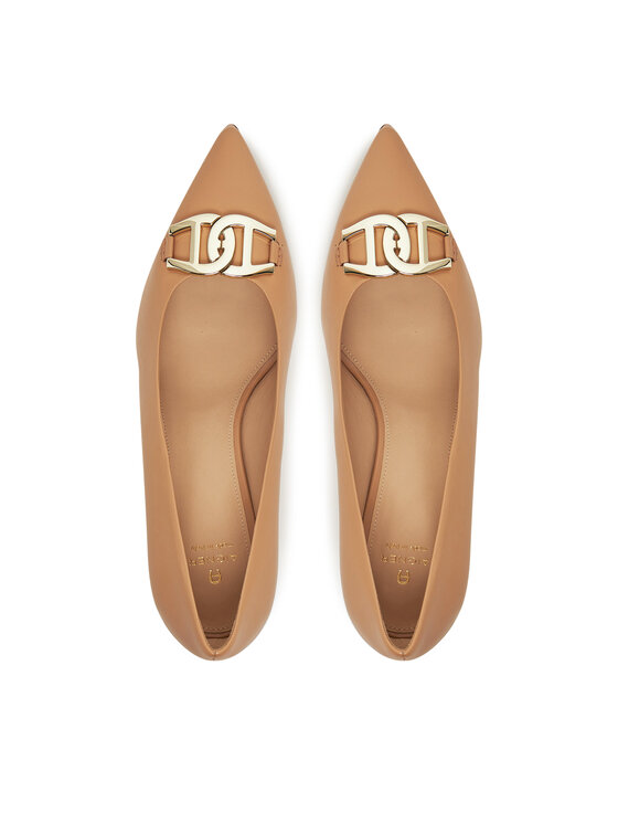 Aigner Aigner Pantofi cu toc subțire Madonna 8A 1251260 Maro
