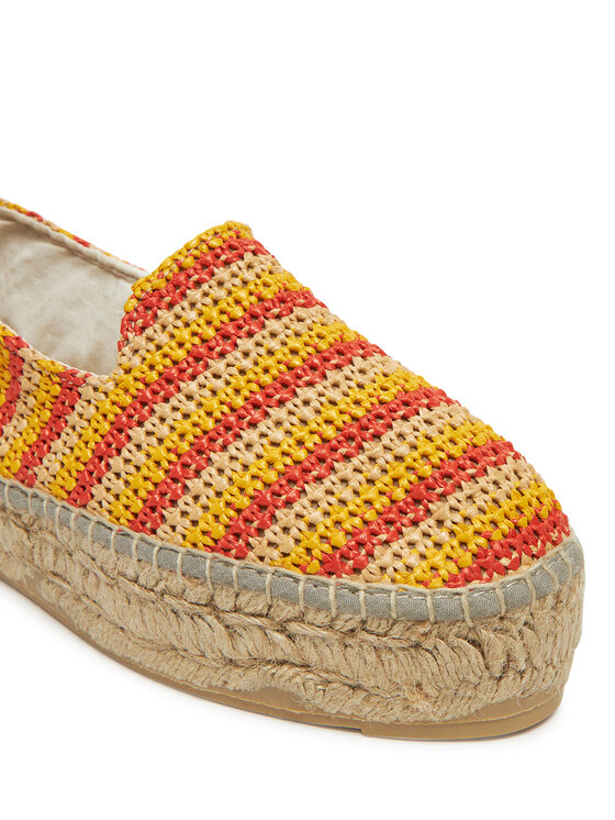 Manebi Manebi Espadryle H 2.6 D0 Pomarańczowy