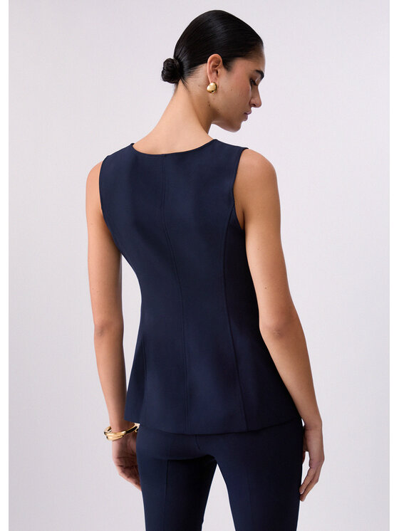 Liu Jo Liu Jo Gilet CA6222T2200P958B Azzurro chiaro Regular Fit