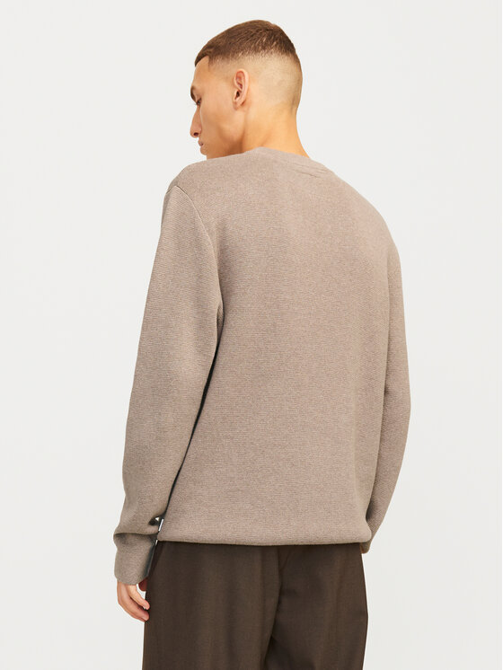 Jack&Jones Jack&Jones Džemper Milano 12259666 Siva Relaxed Fit