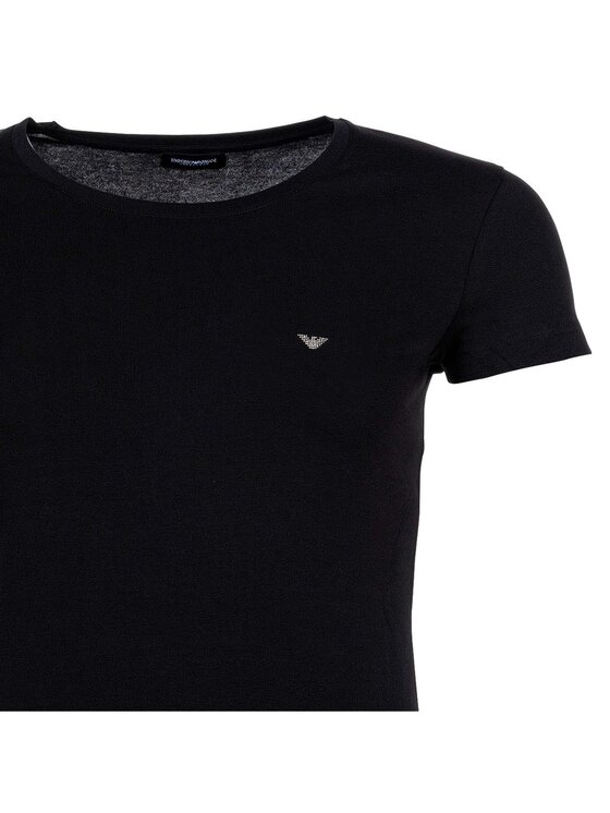 Emporio Armani Underwear Emporio Armani Underwear T-Shirt EW000408 AF25571 UC001 Μαύρο Regular Fit