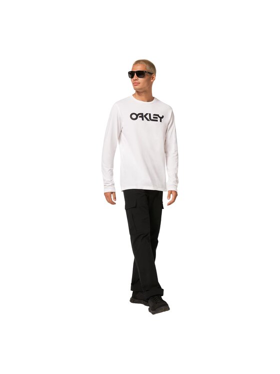 Oakley Oakley T-Shirt FOA404012 Biały Regular Fit