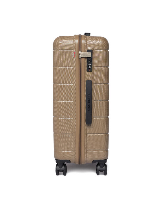 GINO ROSSI GINO ROSSI Vidutinio dydžio lagaminas CEO-GIN-M-004-BEIGE Smėlio