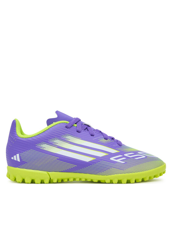 adidas adidas Čevlji za nagomet F50 Club Turf Boots Kids JI0039 Vijolična