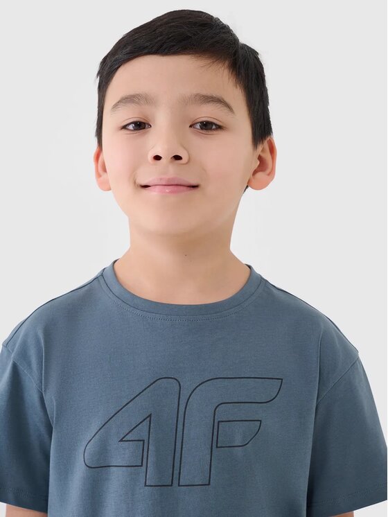 4F 4F T-Shirt 4FJWSS25TTSHM2325-46S Zielony Oversize