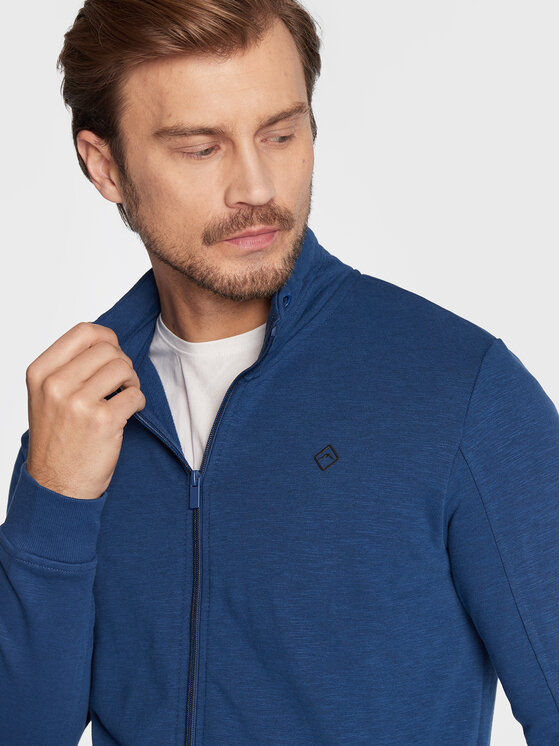Felpa B-Bix M01159-W23 Blu Regular Fit