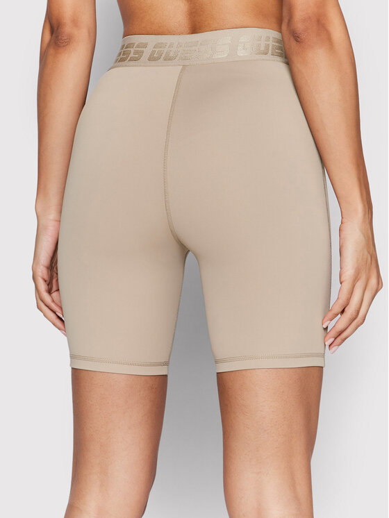 Pantaloncini sportivi V2GD06 MC049 Beige Slim Fit