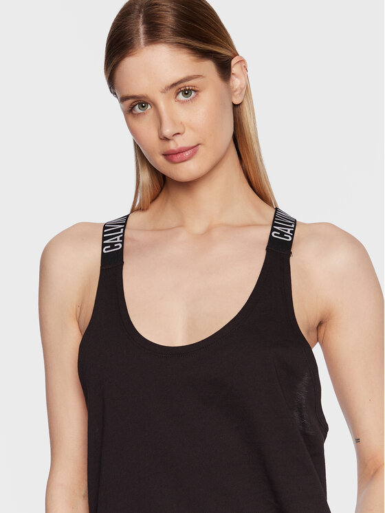 Calvin Klein Swimwear Calvin Klein Swimwear Top KW0KW02108 Negru Regular Fit