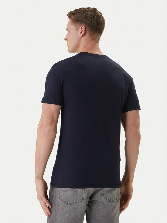 Guess Guess T-Shirt M6GI10 K2991 Σκούρο μπλε Slim Fit