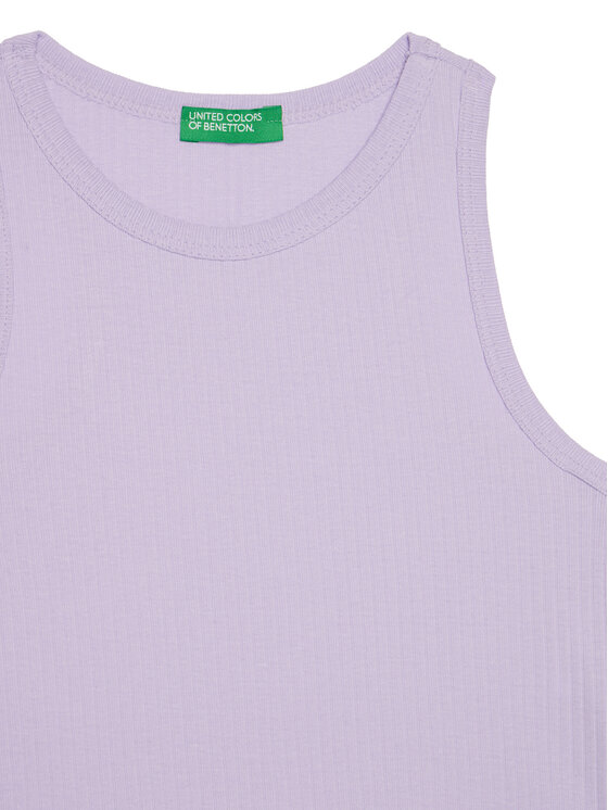 United Colors Of Benetton United Colors Of Benetton Τοπ 31H3CH01F Μωβ Slim Fit