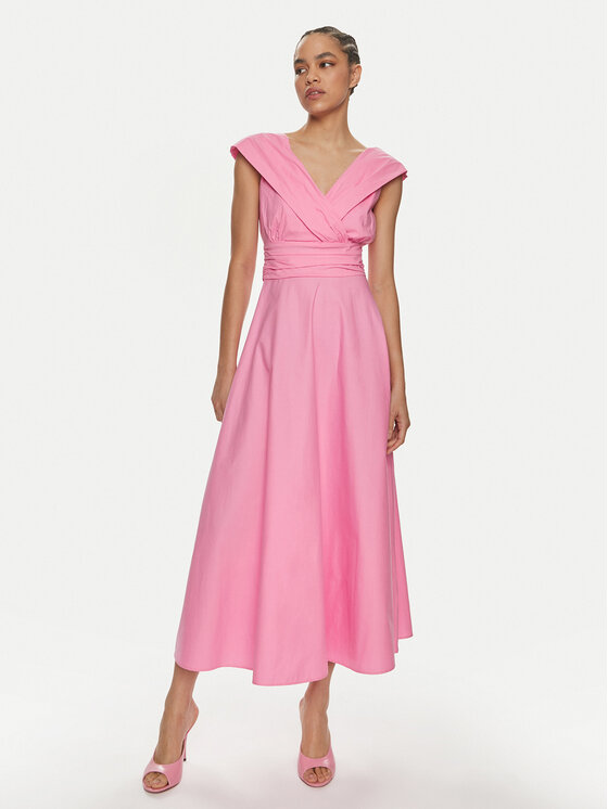 Marella Marella Vestito estivo Galizia 2413221212 Rosa Regular Fit