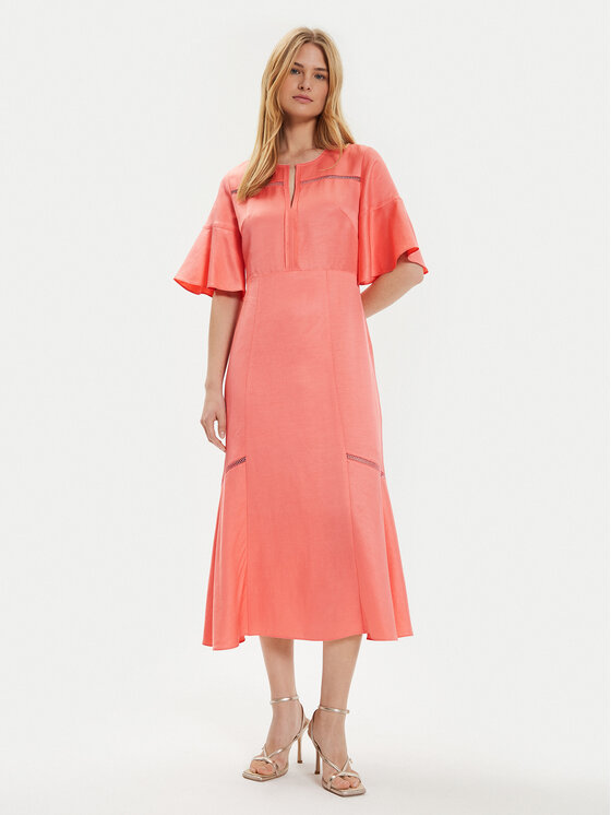 BOSS Boss Лятна рокля Dileina 50512807 Розов Regular Fit