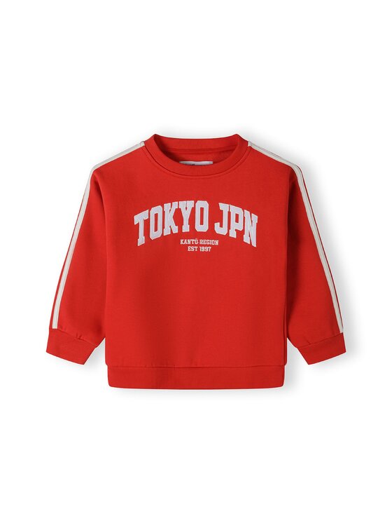 minoti minoti Komplet dresowy 27fleece80 Czerwony Regular Fit