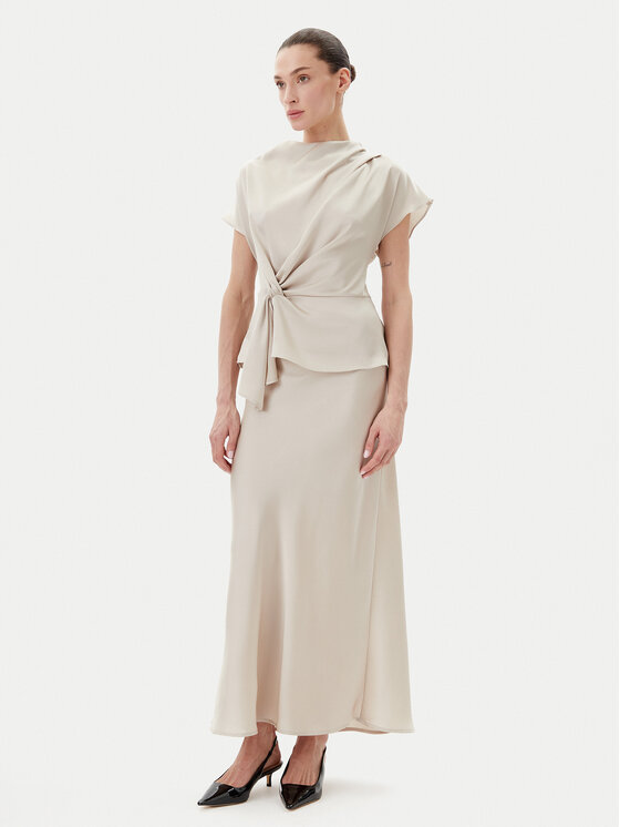 Bruuns Bazaar Bruuns Bazaar Blúz Acacia BBW4427 Bézs Regular Fit