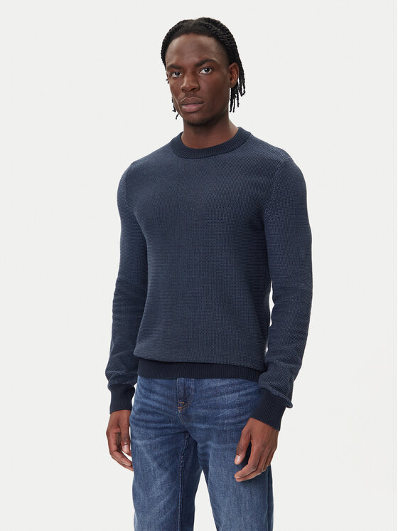 BOSS BOSS Светр Klapok 50548673 Голубий Regular Fit