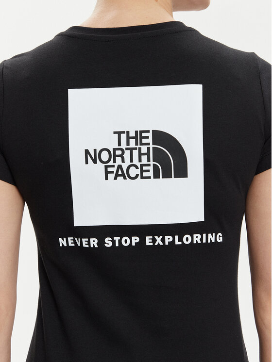The North Face The North Face T-Shirt Redbox NF0A87NM Černá Regular Fit