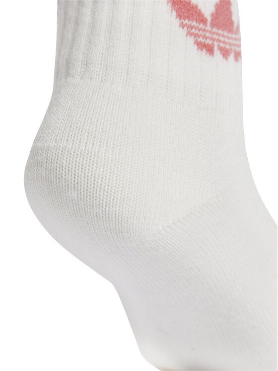 adidas adidas Σετ ψηλές κάλτσες παιδικές 6 τεμαχίων Kids Sock 6Pp JC8541 Λευκό