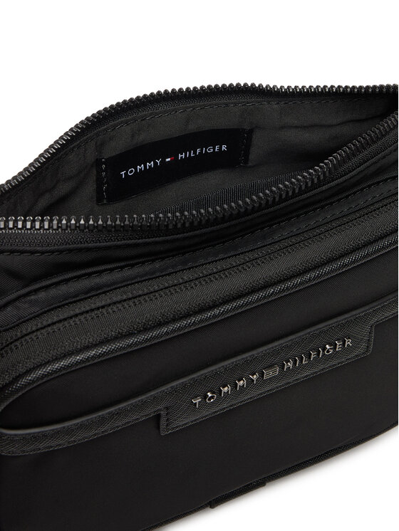 Tommy Hilfiger Tommy Hilfiger Чанта за кръст Th Repreve Bumbag AM0AM13467 Черен