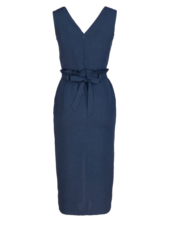 FIGL FIGL Šaty M633 Tmavomodrá Regular Fit
