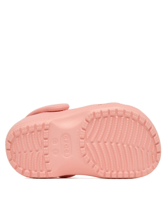 Crocs Crocs Natikače Toddler Classic Velvet Bow Clog 211887 Ružičasta