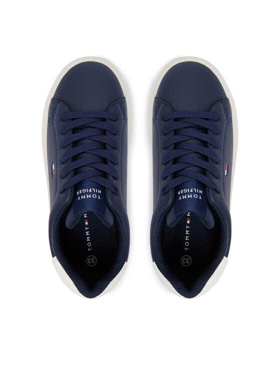 Tommy Hilfiger Tommy Hilfiger Сникърси T3X9-35233-1355A474 S Тъмносин