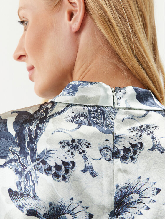 Guess Guess Ежедневна рокля W3RK90 WECV2 Син Slim Fit