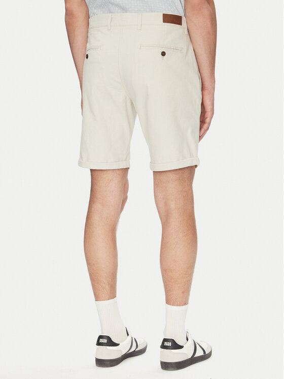 Jack & Jones Jack & Jones Pantalon scurți din material Fury 12206889 Bej Regular Fit