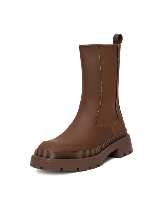 DeeZee DeeZee Botki 13096-10 Brązowy