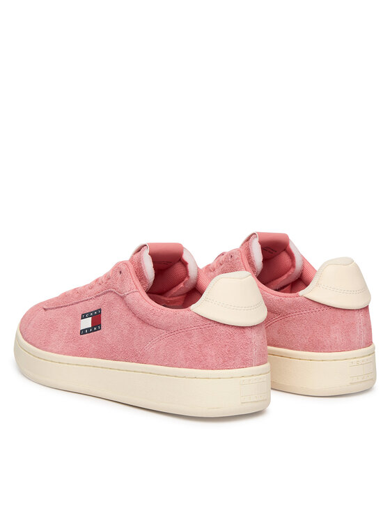 Tommy Jeans Tommy Jeans Sneakersy Logo Suede Archive EN02985 Ružová