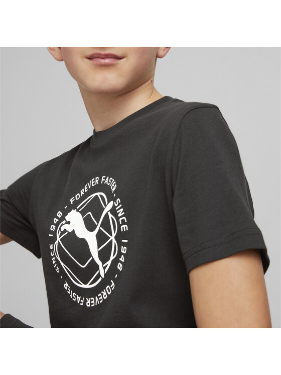 Puma Puma T-Shirt 673202 Czarny Regular Fit