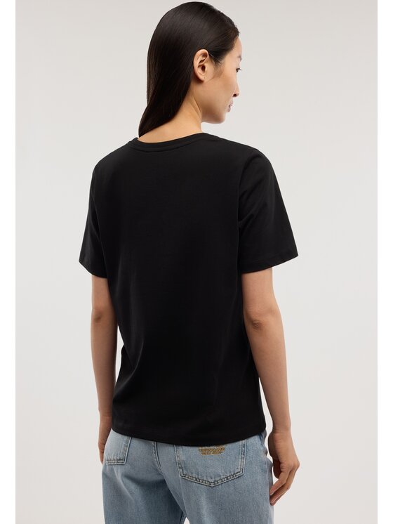 Trussardi Trussardi T-Shirt G1346000246N033 Czarny Regular Fit
