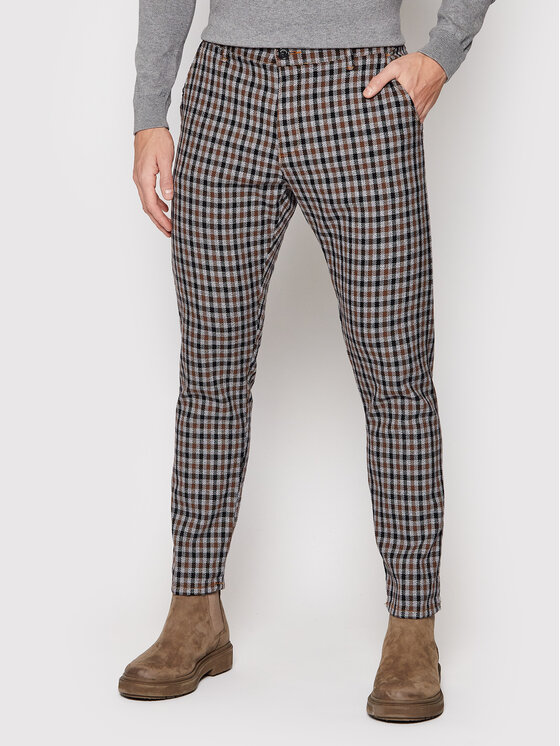 Pantaloni chino P372MCOC28 Multicolore Regular Fit...