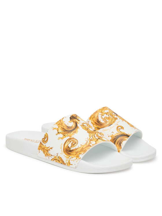 Versace Jeans Couture Versace Jeans Couture Шльопанці 80YA3SQ4 ZS365 G03 Білий
