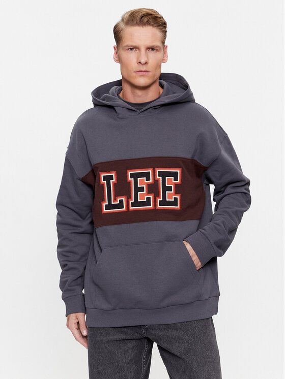 Lee Mikina 112342477 Tmavomodrá Loose Fit