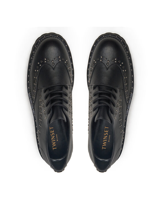 TWINSET TWINSET Oxford Schuhe 242TGT106 Schwarz