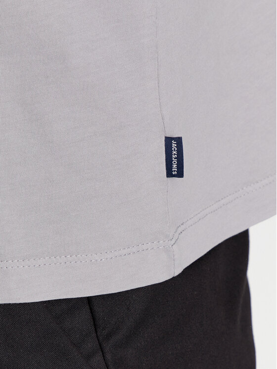 Jack&Jones Jack&Jones Тишърт Jprbluwinston 12255611 Сив Regular Fit