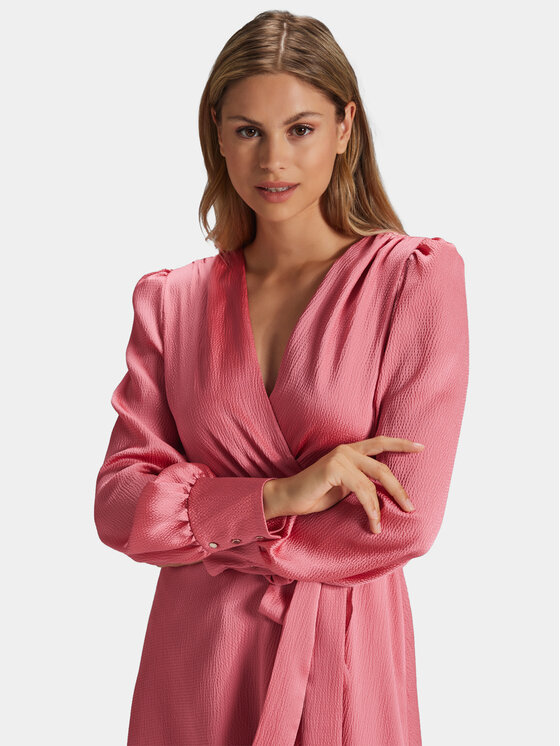 Swing Swing Sukienka koktajlowa 5AG13600 Różowy Regular Fit