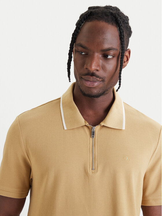 Calvin Klein Calvin Klein Tricou polo LV04LF214G Galben Regular Fit