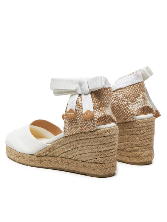 Castañer Castañer Espadrilles Carina/6/001 020964 Weiß