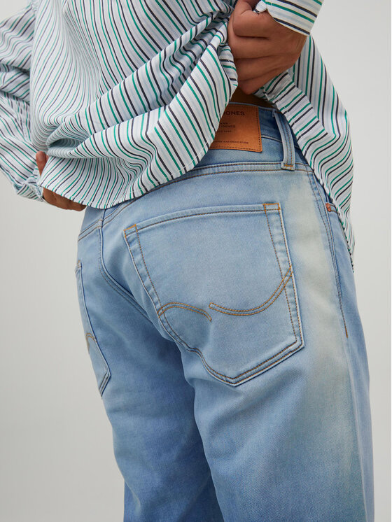 Jack&Jones Jack&Jones Farmer Glenn 12224131 Kék Slim Fit