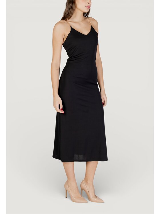 Morgan Morgan Φόρεμα κοκτέιλ 261-RYAN Μαύρο Regular Fit