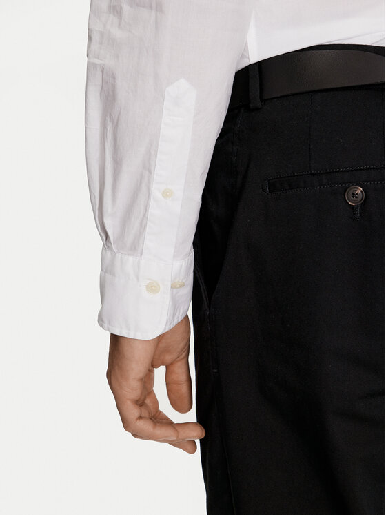 Gant Gant Košulja Poplin 3000100 Bijela Regular Fit