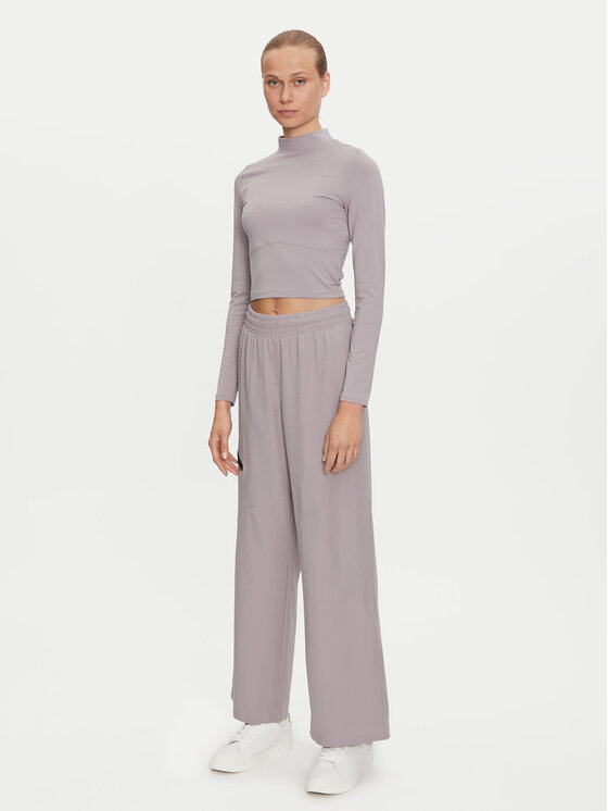 Under Armour Under Armour Hlače Unstoppable 1388857 Siva Wide Leg