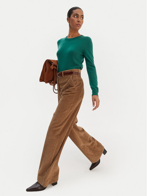 United Colors Of Benetton United Colors Of Benetton Пуловер 1002D1K01 Зелен Regular Fit