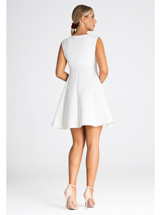 FIGL FIGL Abito da cocktail M972 Écru Regular Fit