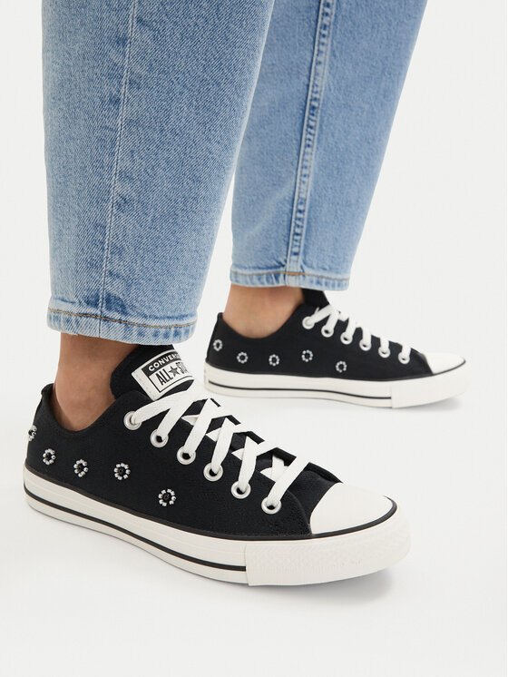 Converse Converse Кеди Chuck Taylor All Star Beads A16679C Чорний