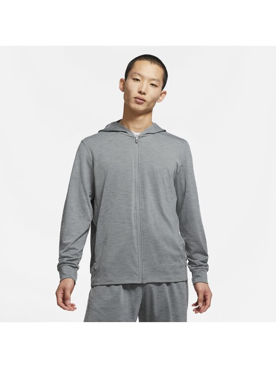 Nike Nike Felpa Yoga Dri-FIT Grigio Regular Fit